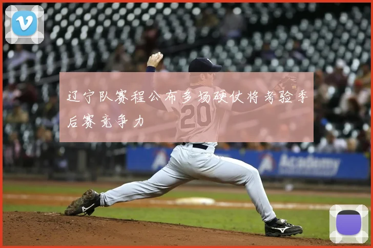 辽宁队赛程公布多场硬仗将考验季后赛竞争力